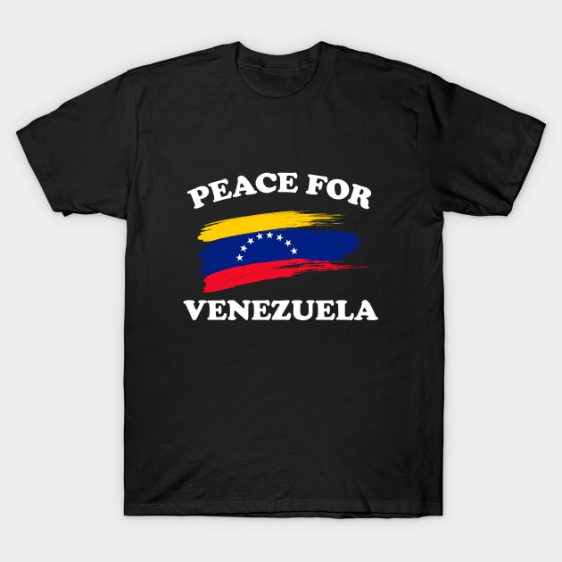 Peace for Venezuela T-Shirt by hellocrazy